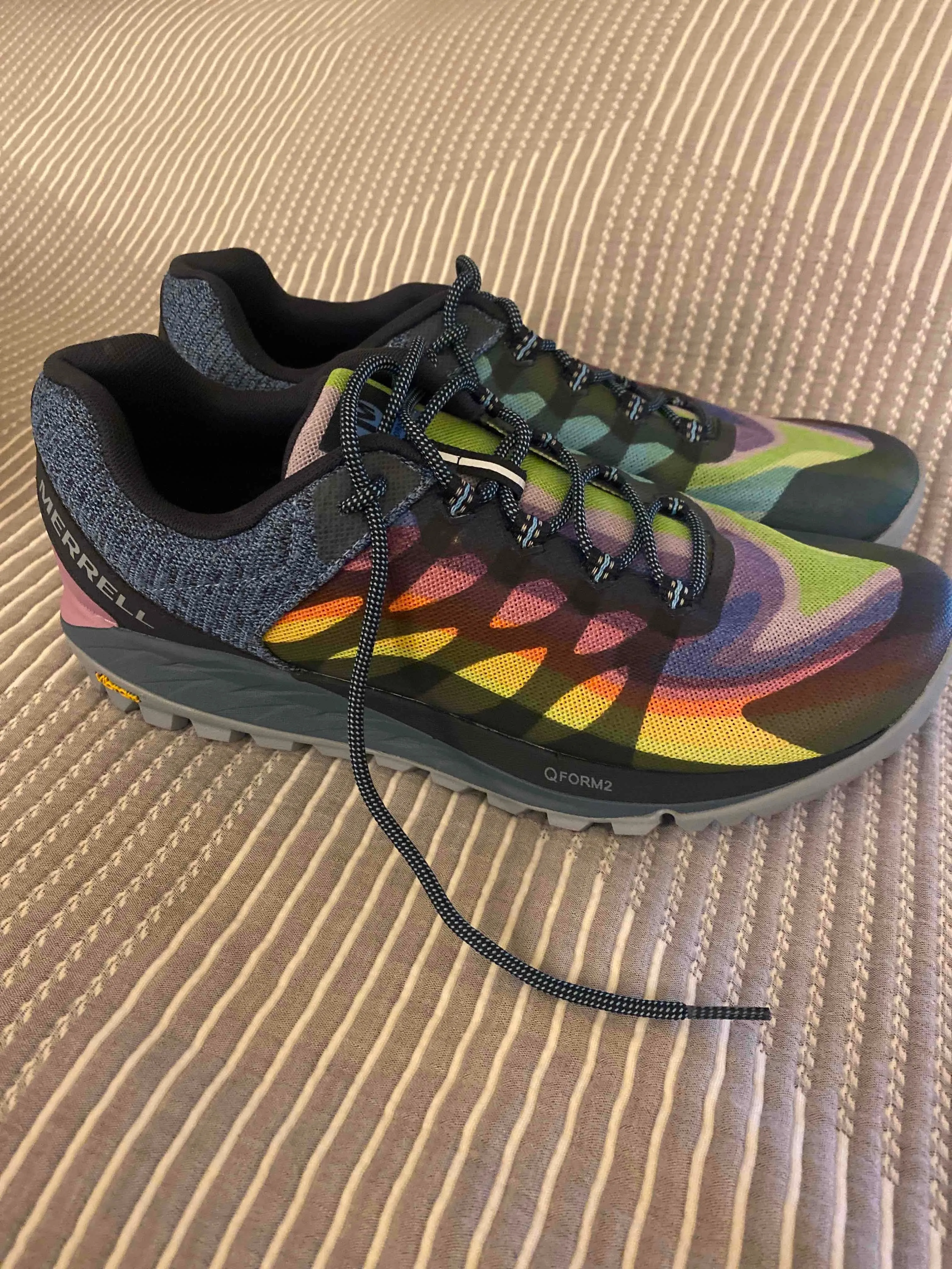 Merrell Antora 2 Rainbow Trail Running Shoes Women's 10.5