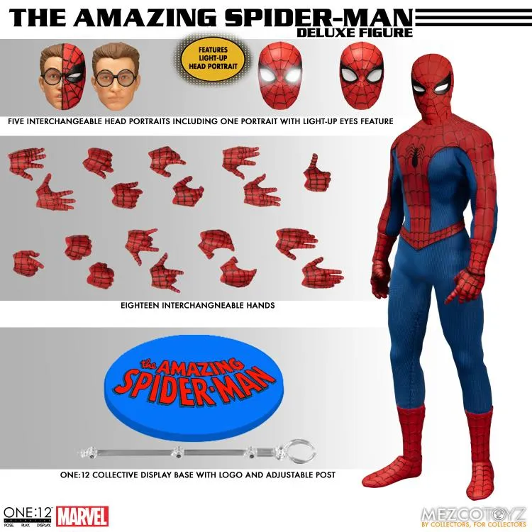 Mezco One:12 Collective Marvel Amazing Spider-Man Deluxe