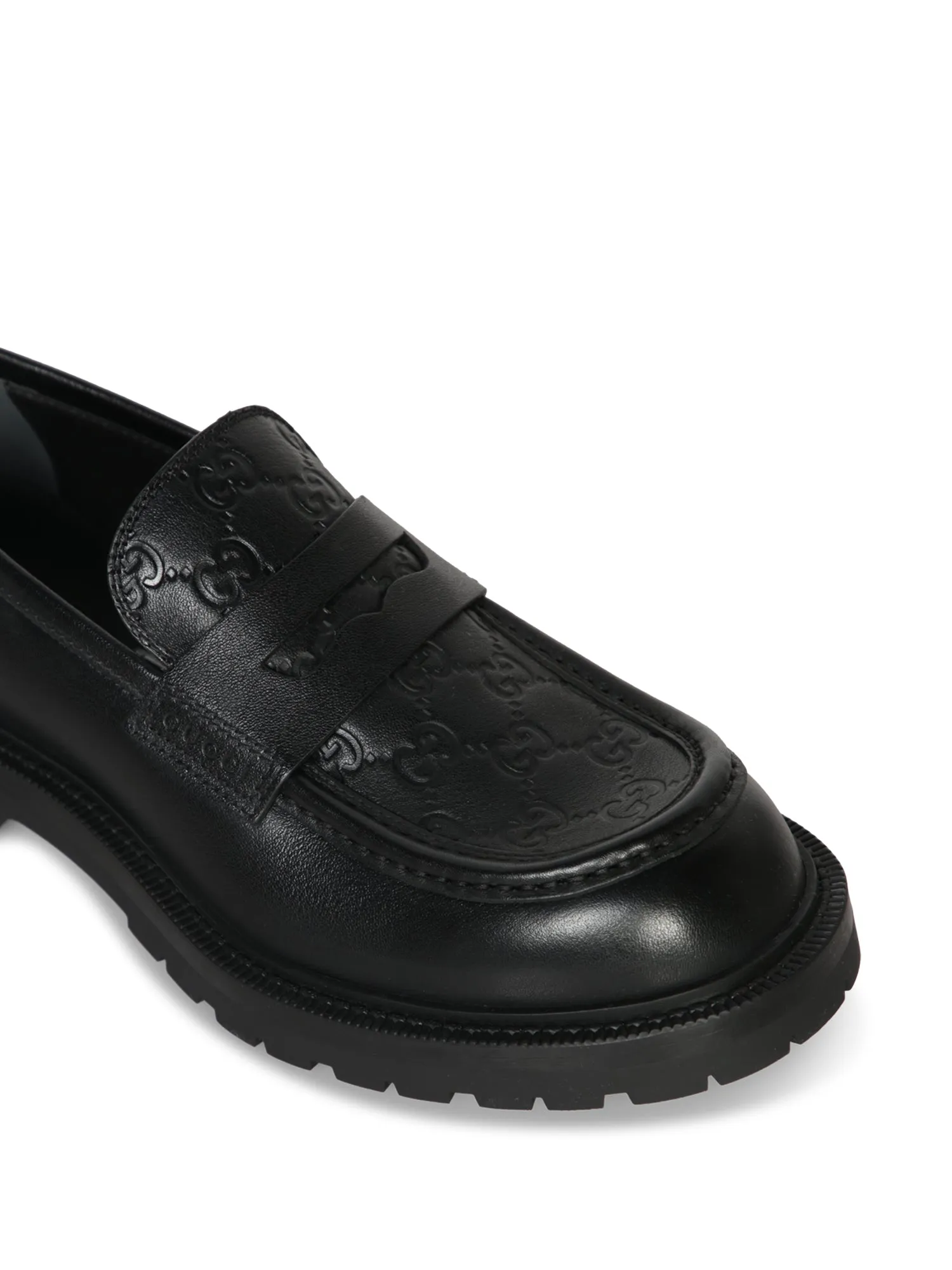 Miart GG Black Loafers