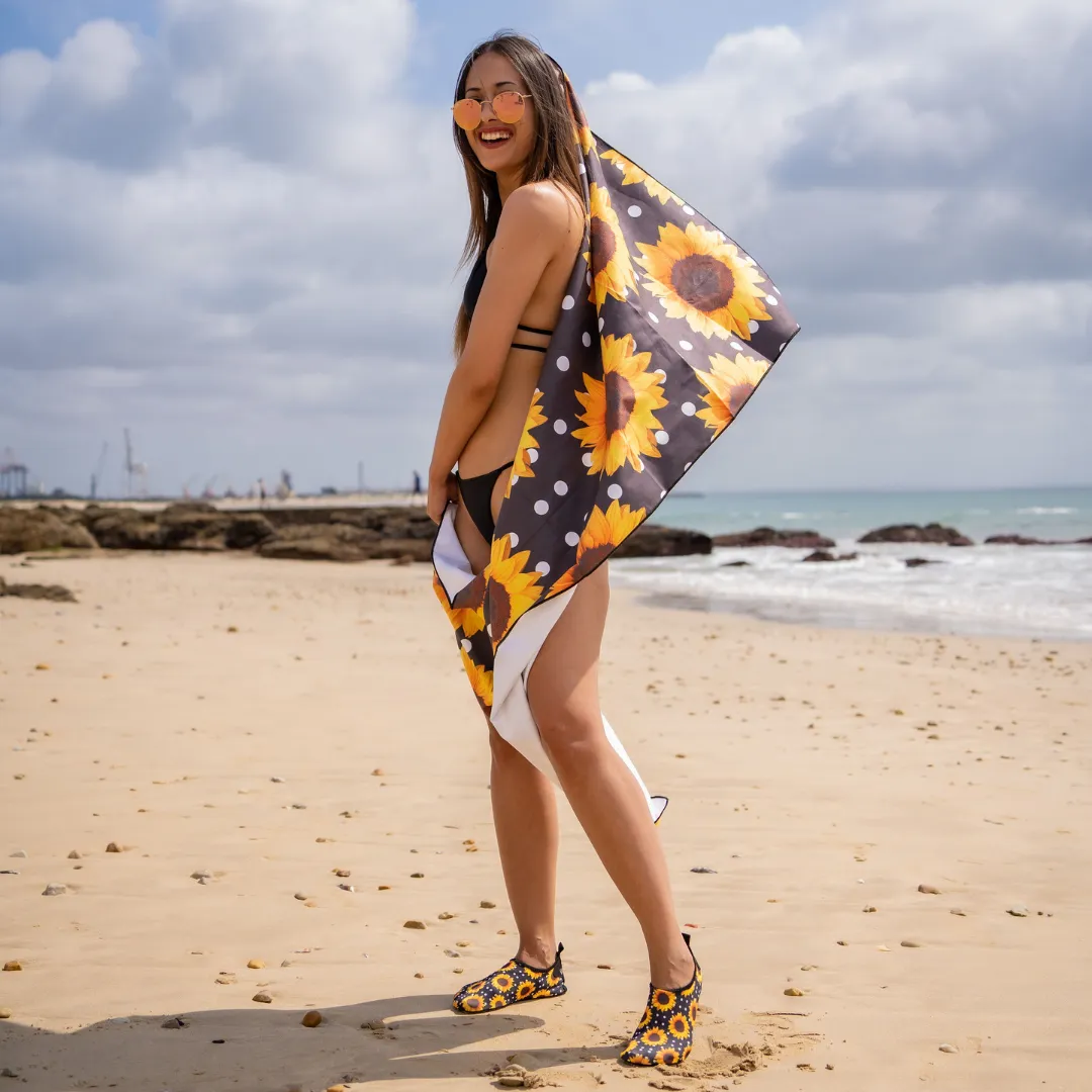 Microfibre Towel - Sunflowers