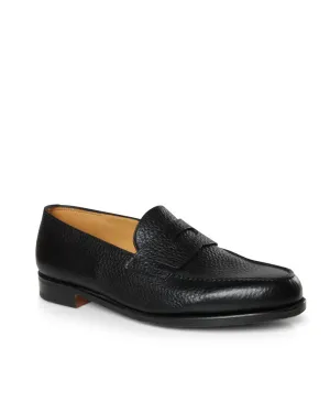 Moorland Grain Loafer in Black