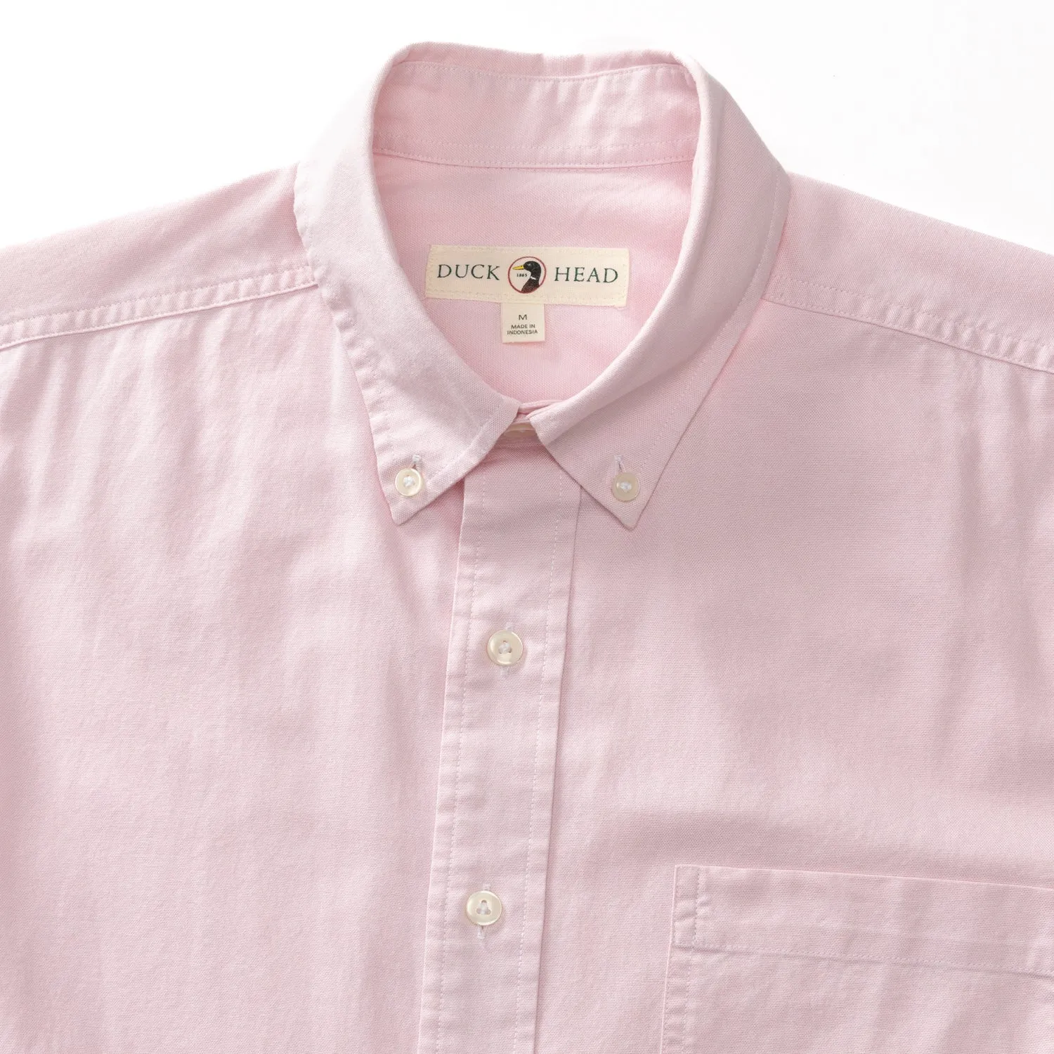 Morris Solid Cotton Oxford Sport Shirt