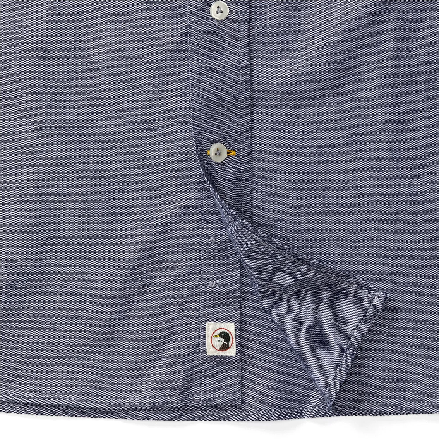 Morris Solid Cotton Oxford Sport Shirt