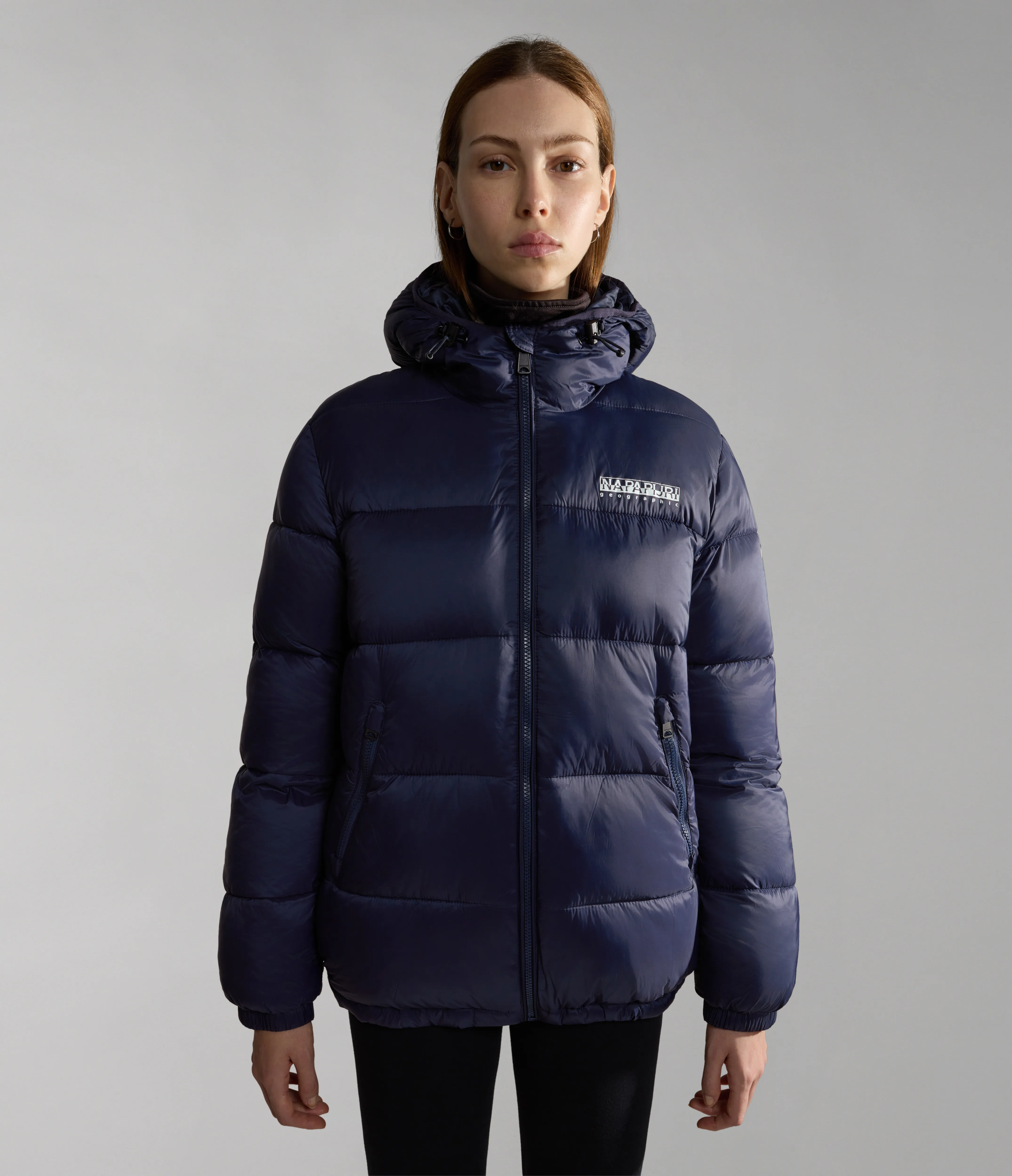 Napapijri Women&#x27;s Box Medium Puffer Jacket Blu Marine | Buy Napapijri Women&#x27;s Box Medium Puffer Jacket Blu Marine here | Outnorth