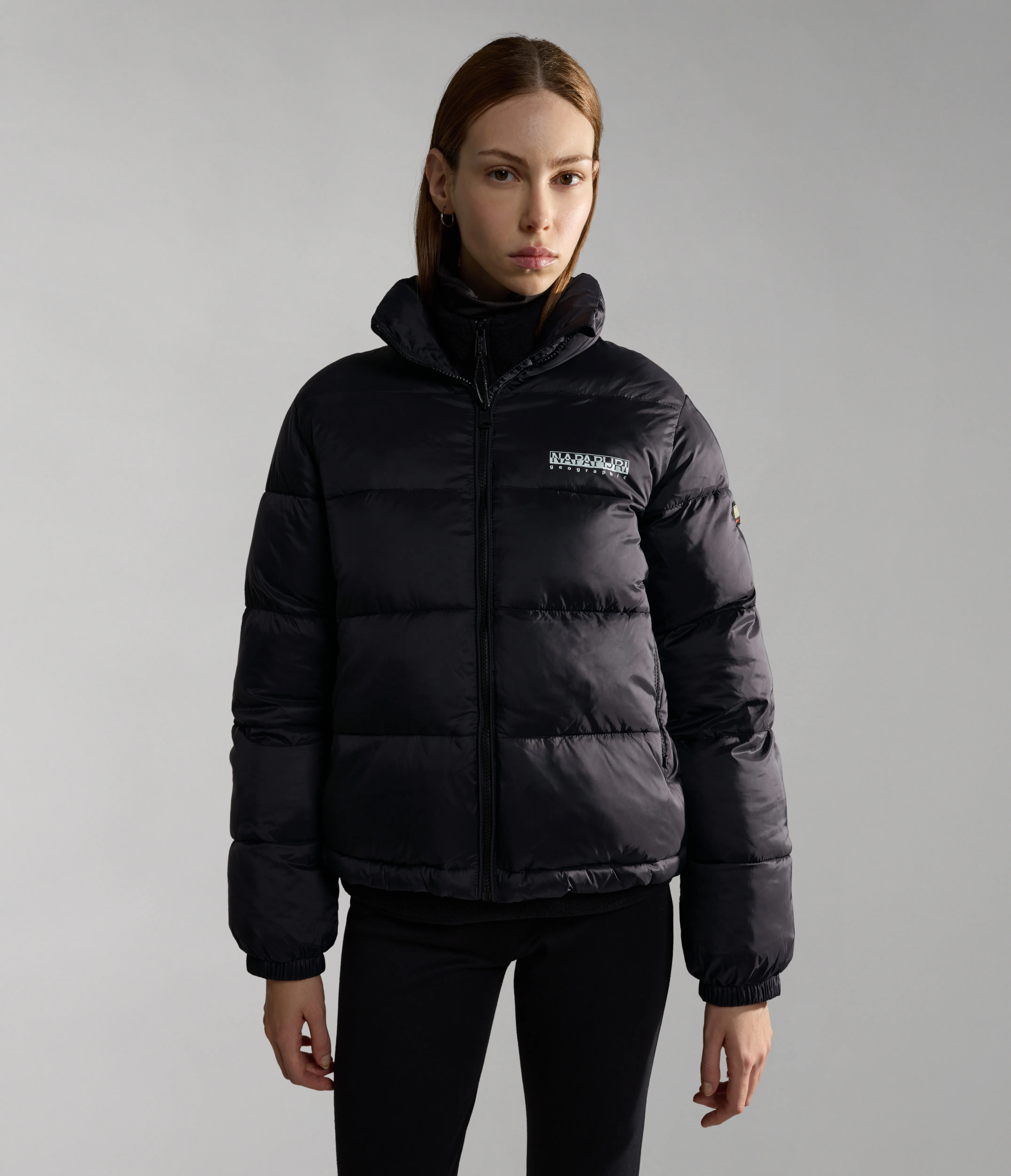 Napapijri Women&#x27;s Box Puffer Jacket Black | Buy Napapijri Women&#x27;s Box Puffer Jacket Black here | Outnorth