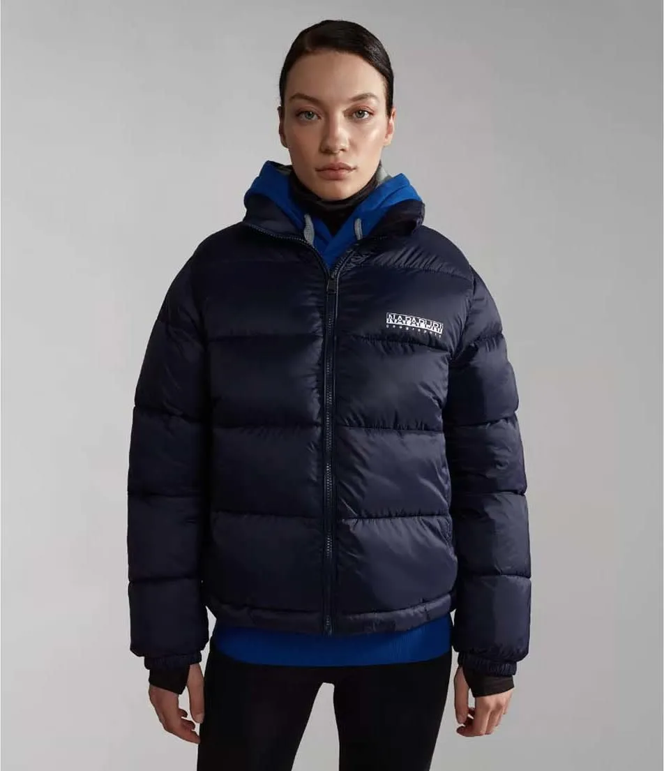 Napapijri Women&#x27;s Box Puffer Jacket Blu Marine | Buy Napapijri Women&#x27;s Box Puffer Jacket Blu Marine here | Outnorth