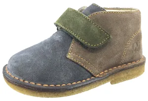 Naturino Boy's and Girl's Chukka Desert Boot, Grey/Beige/Green