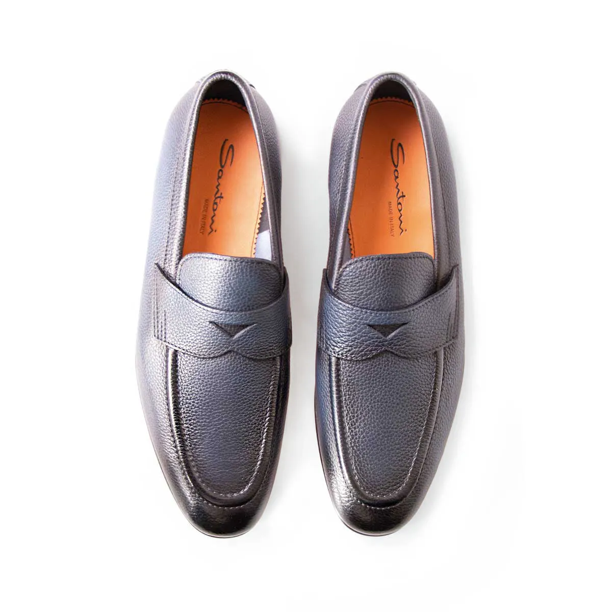 Navy Blue Penny Loafer