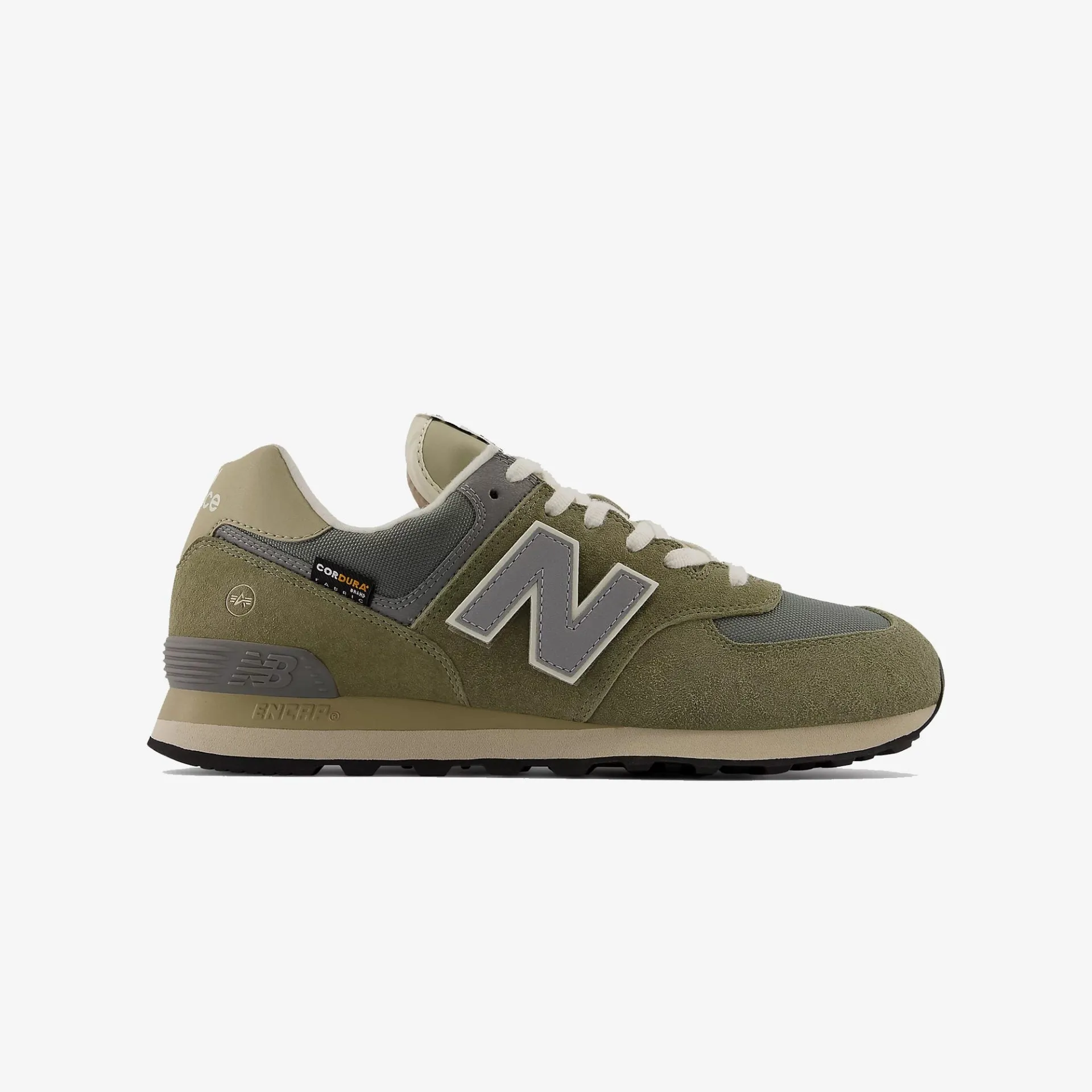 New Balance | ALPHA INDUSTRIES 574  { GREEN