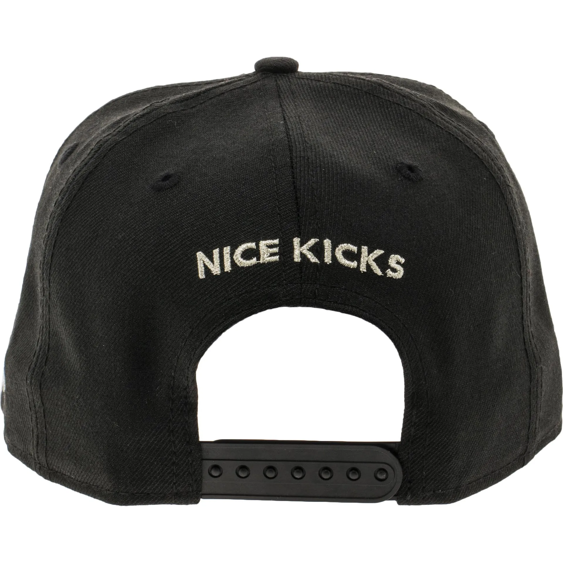 New Era X Nice Kicks 9Fifty Snapback Hat - Black/Silver