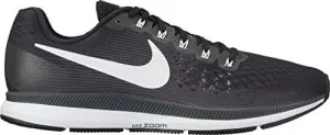 Nike Air Zoom Pegasus 34 Black/White/Dark Grey/Anthracite Running Shoes 8.5