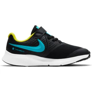 Nike Black/Chlorine Blue/High Voltage Star Runner 2 Children’s Sneaker