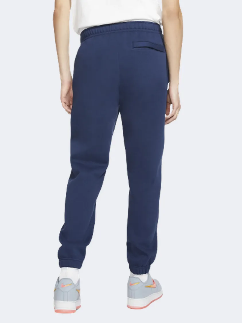 Nike Club Fleece Men Lifestyle Pant Midnight Navy/White