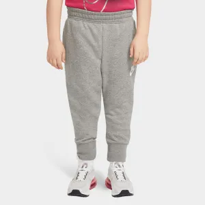 Nike Sportswear Club Junior Girls' French Terry Hi-Rise Fitted Pants Carbon Heather / White