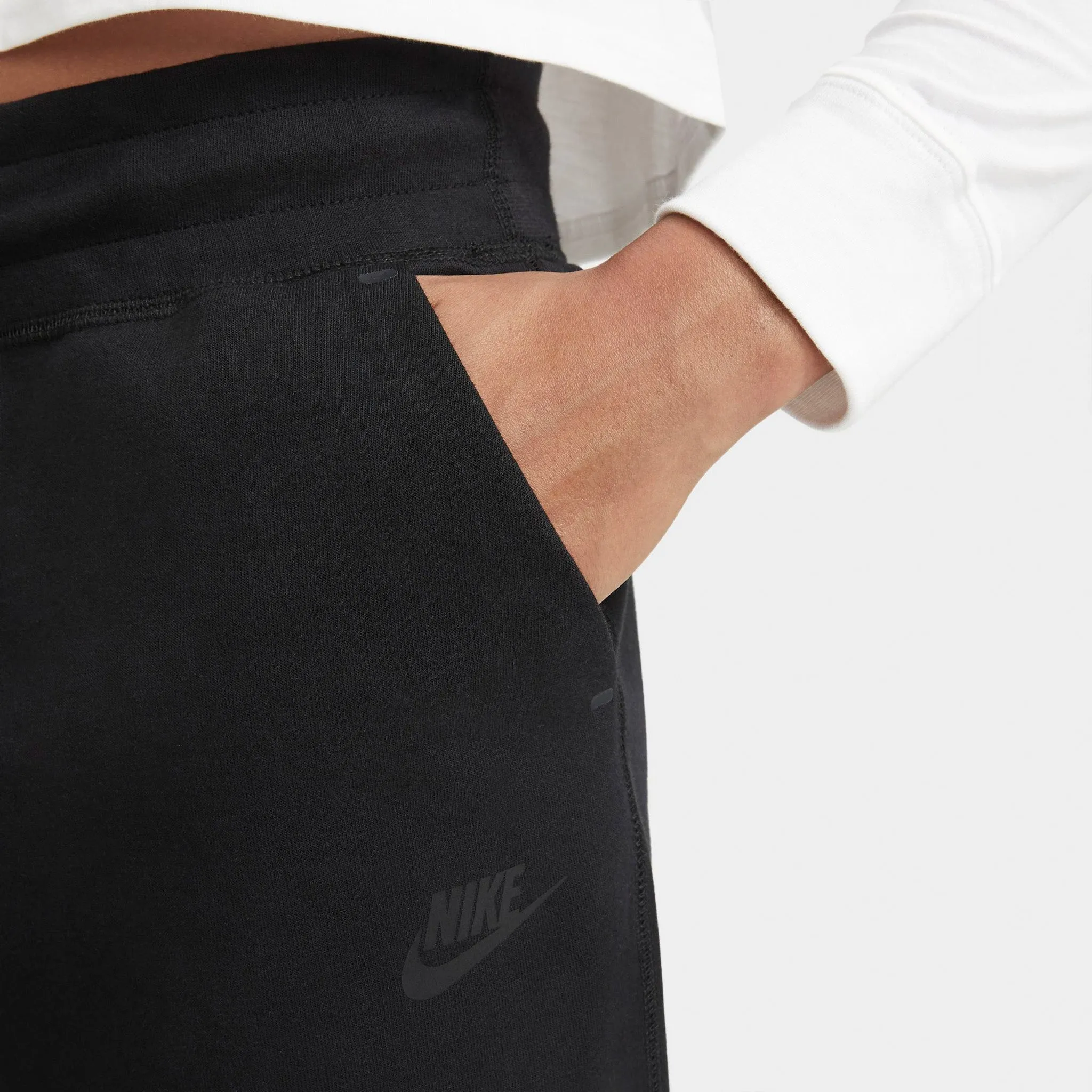 Nike Sportswear Junior Girls' Tech Fleece Pants Black / Black