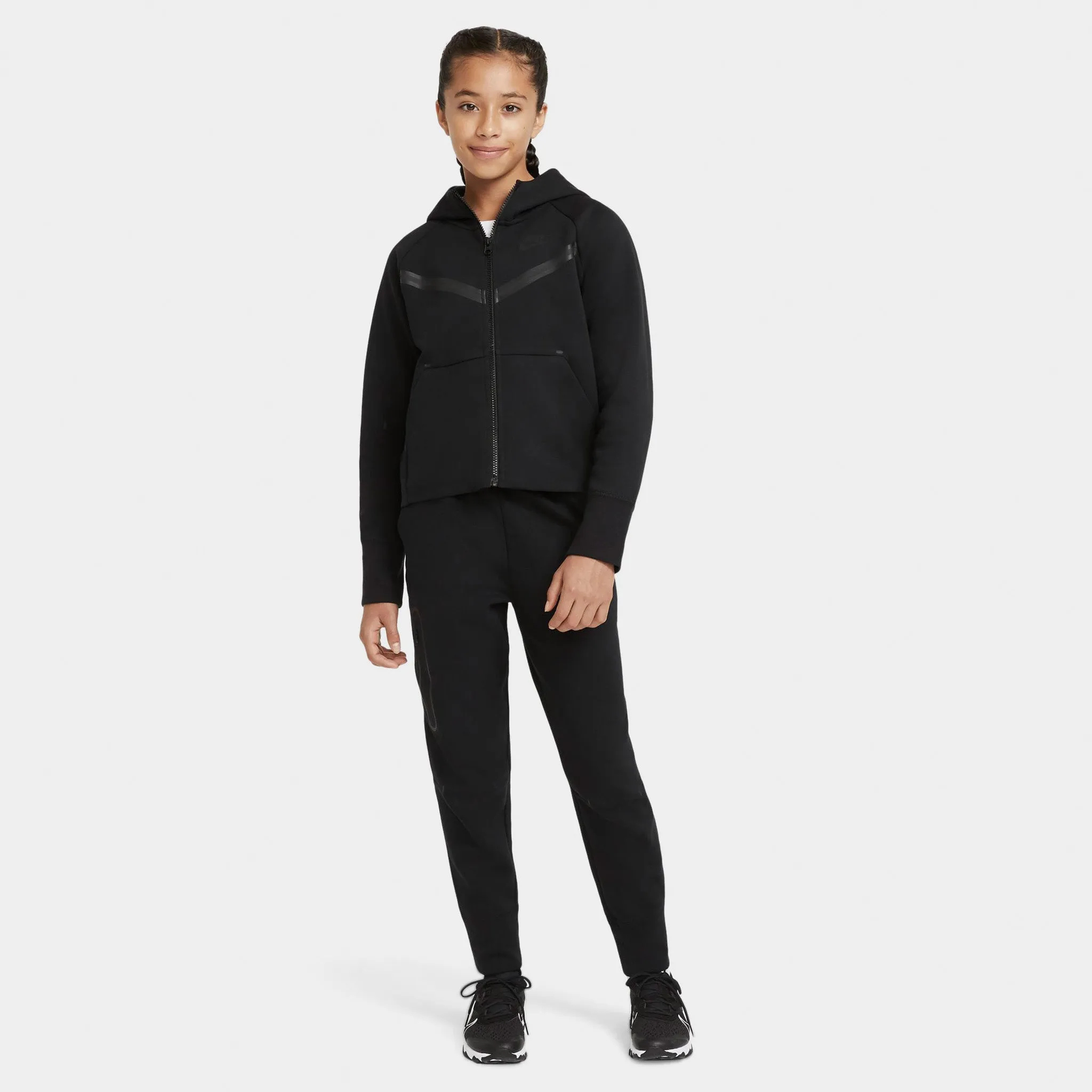 Nike Sportswear Junior Girls' Tech Fleece Pants Black / Black