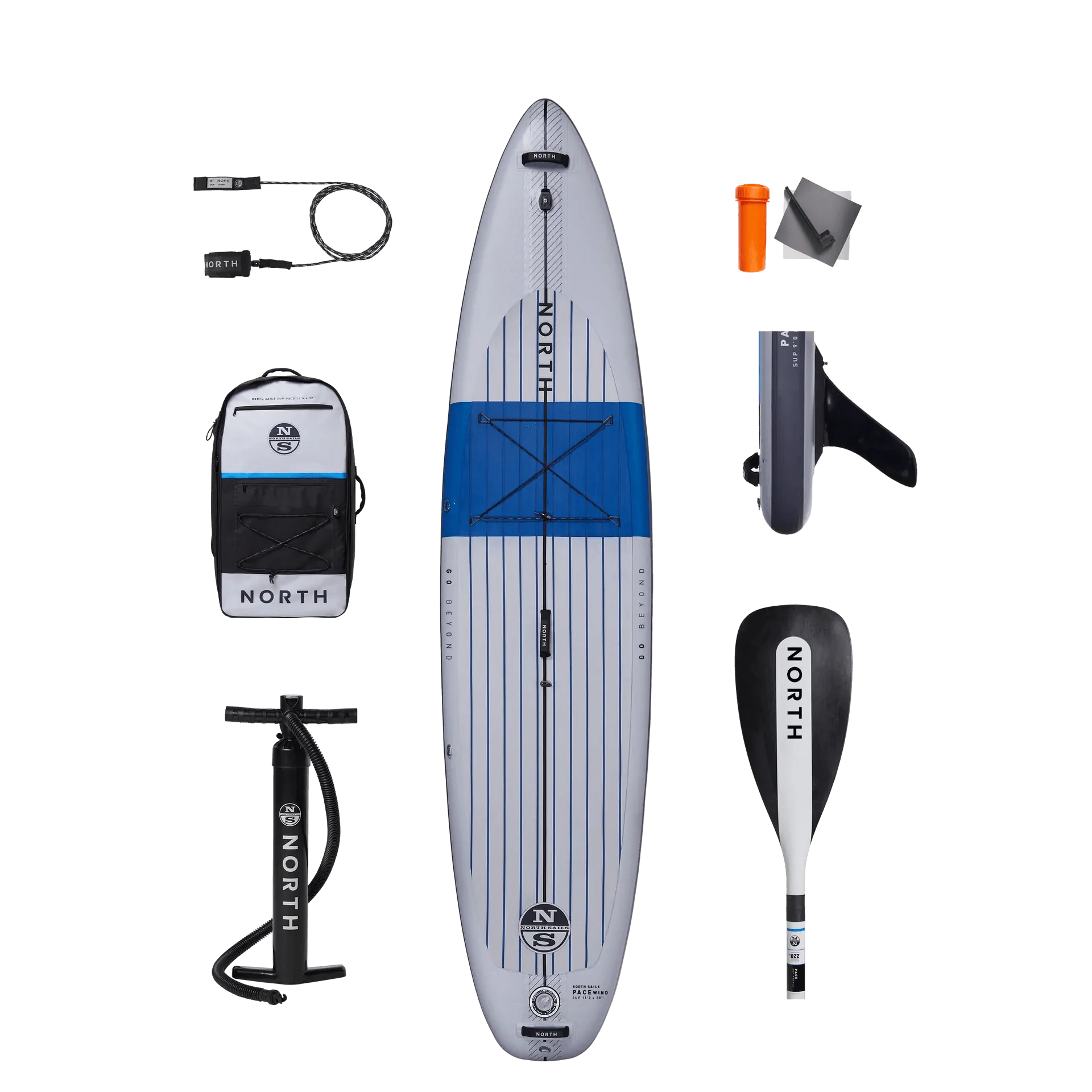 North Pace Wind SUP Inflatable Package 11"x30"