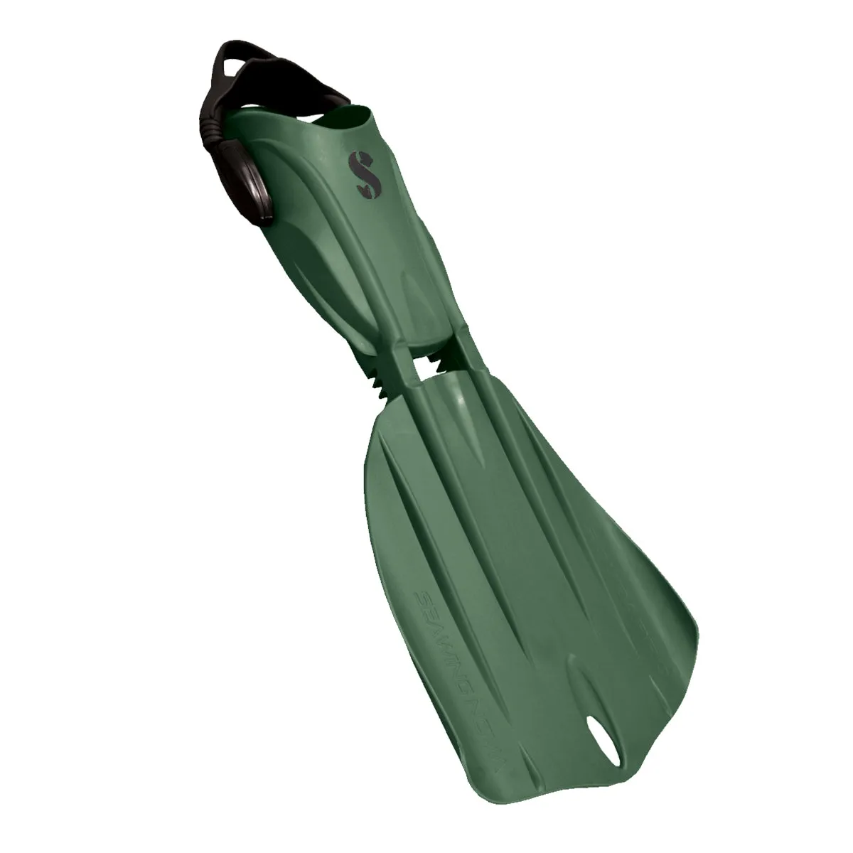 Open Box ScubaPro Seawing Nova Gorilla Fins - Army Green, Size - Small