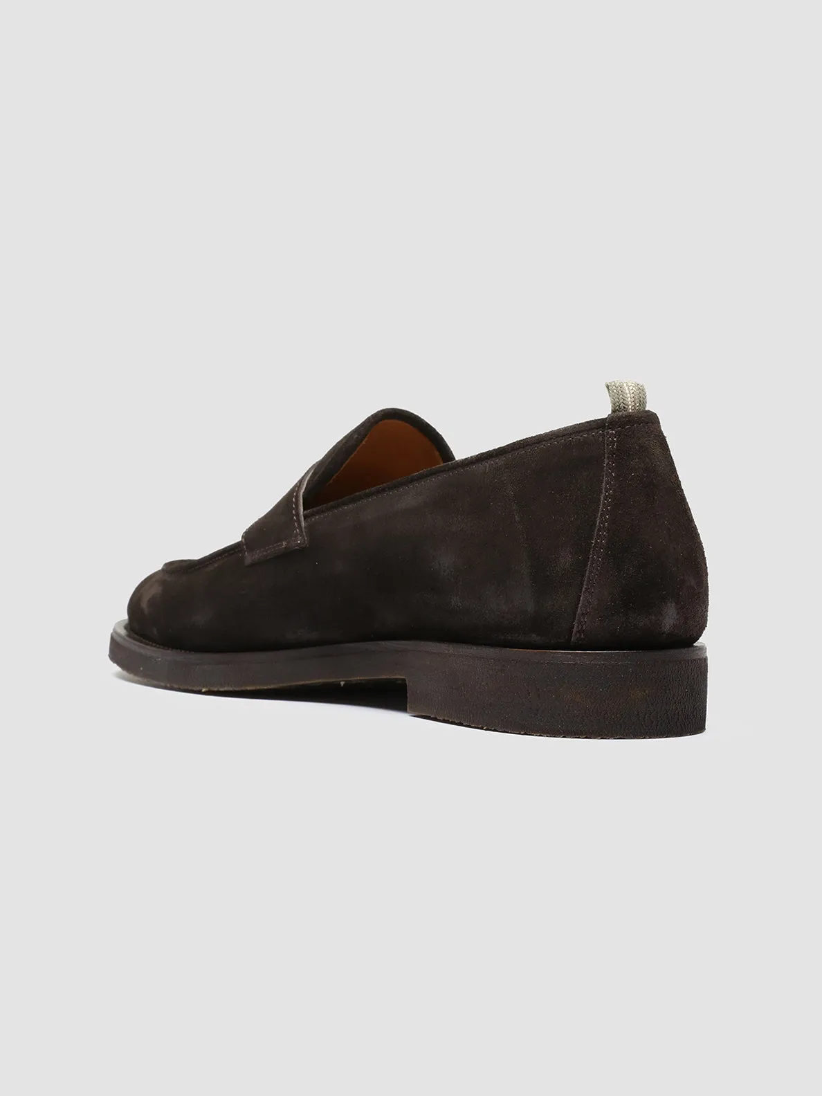 OPERA FLEXI 101 - Brown Suede Penny Loafers