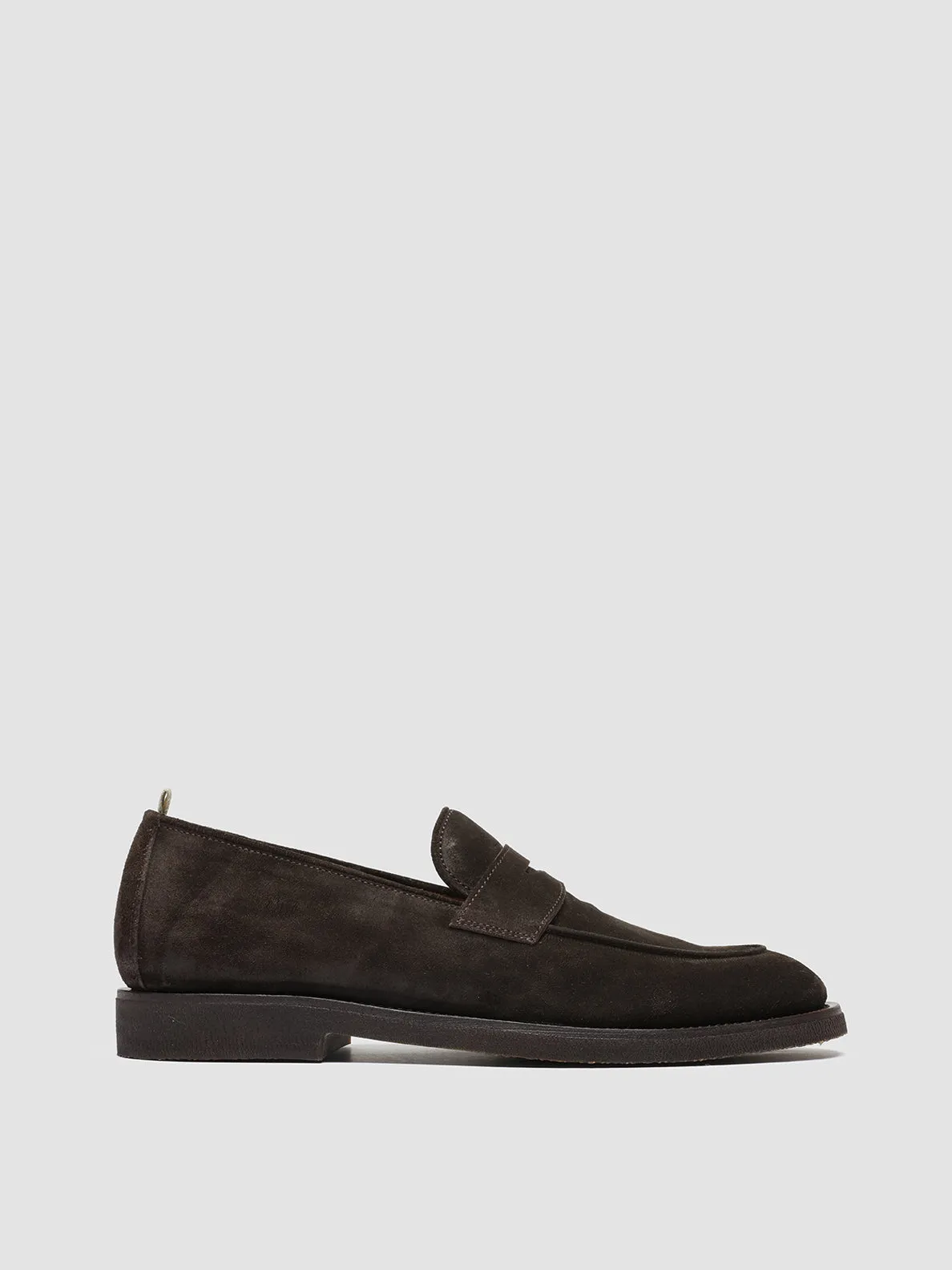 OPERA FLEXI 101 - Brown Suede Penny Loafers