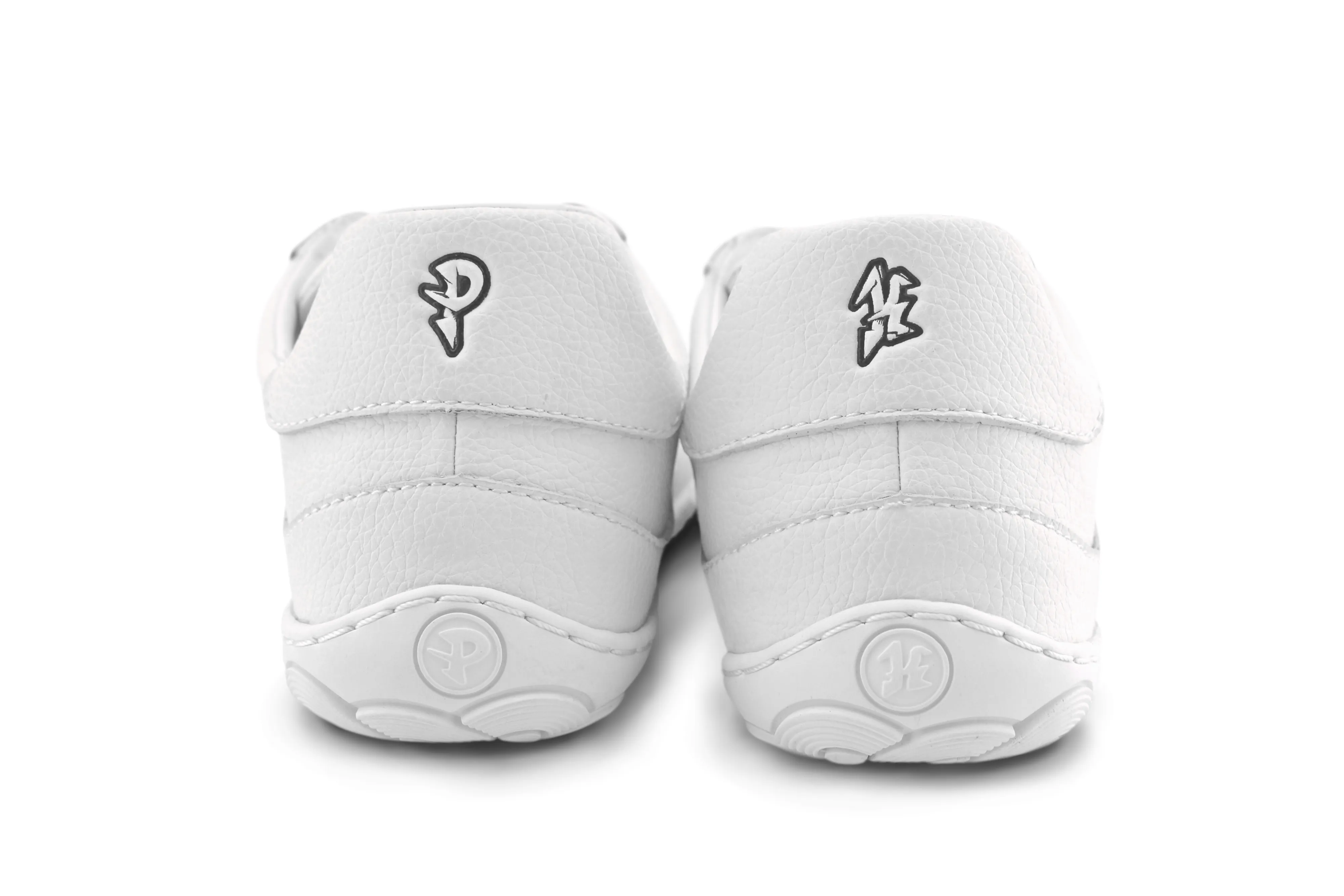 PaperKrane Kids Sneakers - White Lows - Vegan