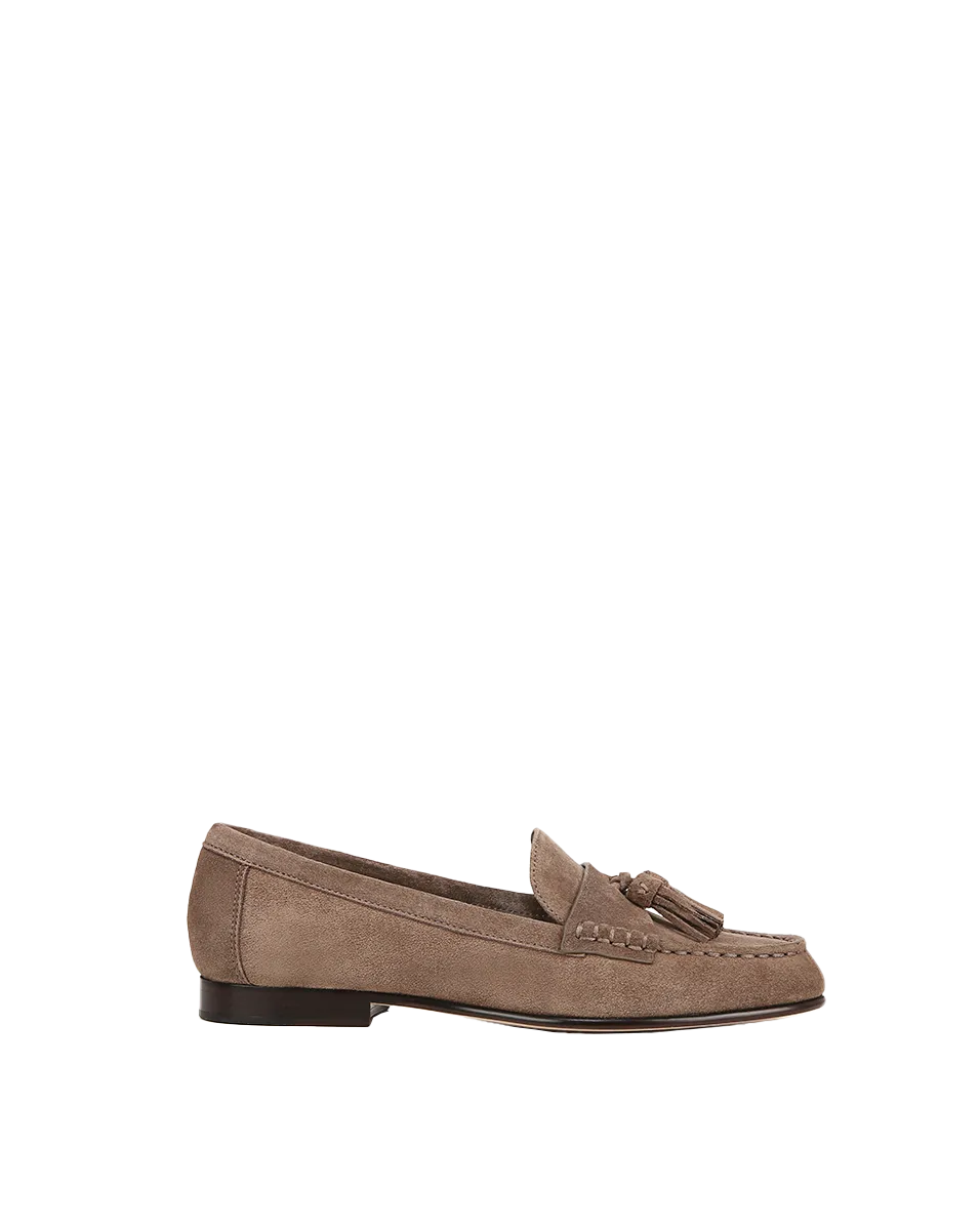 Penny Suede Tassel Loafer