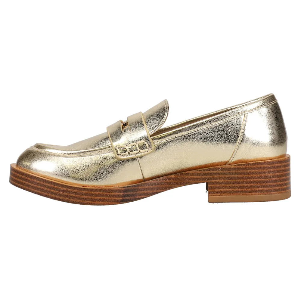 Porter Metallic Loafers