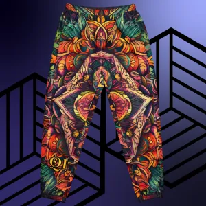 Psychedelic Mandala Unisex track pants