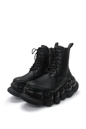 "Jewelry" Ark Eight Holes Boots / Black