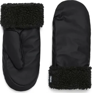 Rains Puffer Fleece Mittens Black | Buy Rains Puffer Fleece Mittens Black here | Outnorth