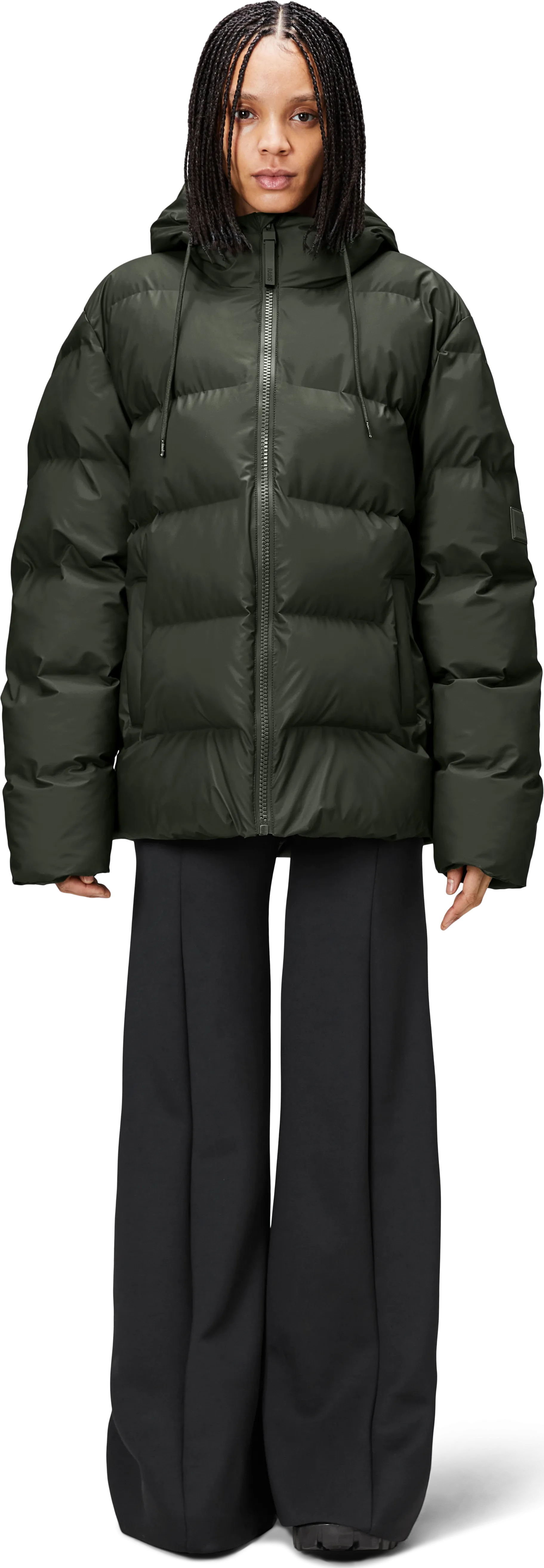 Rains Unisex Alta Puffer Jacket Green | Buy Rains Unisex Alta Puffer Jacket Green here | Outnorth