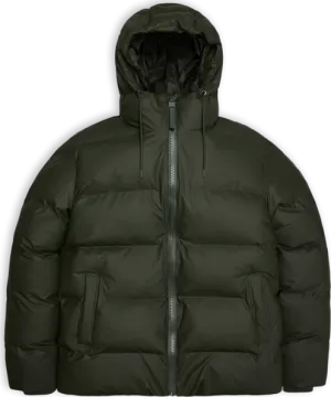 Rains Unisex Alta Puffer Jacket Green | Buy Rains Unisex Alta Puffer Jacket Green here | Outnorth