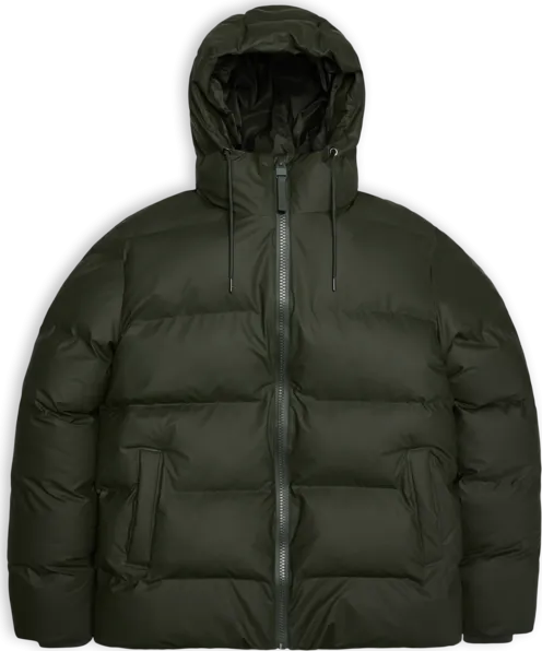 Rains Unisex Alta Puffer Jacket Green | Buy Rains Unisex Alta Puffer Jacket Green here | Outnorth