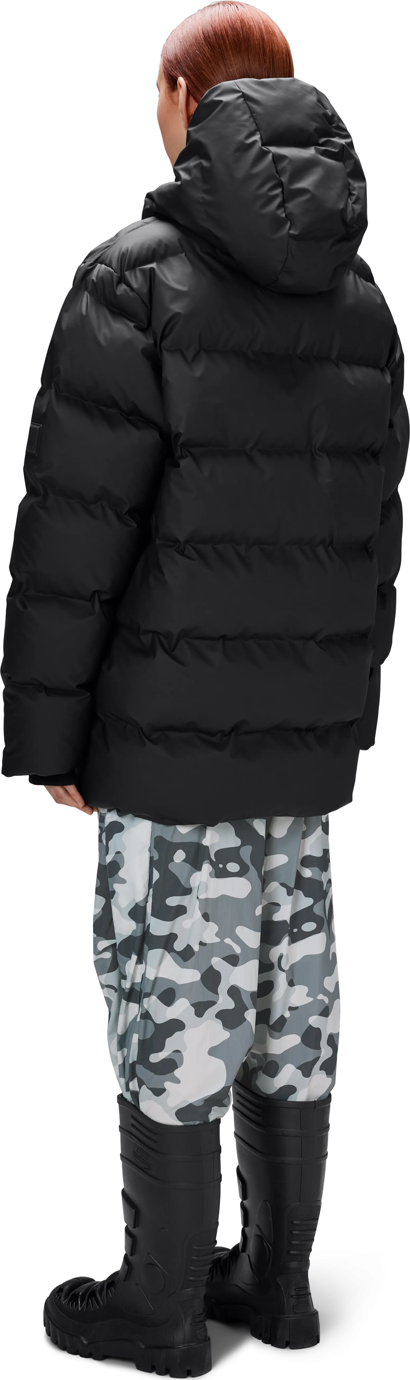 Rains Unisex Alta Puffer Parka Black | Buy Rains Unisex Alta Puffer Parka Black here | Outnorth