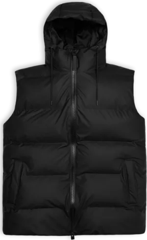 Rains Unisex Alta Puffer Vest Black | Buy Rains Unisex Alta Puffer Vest Black here | Outnorth