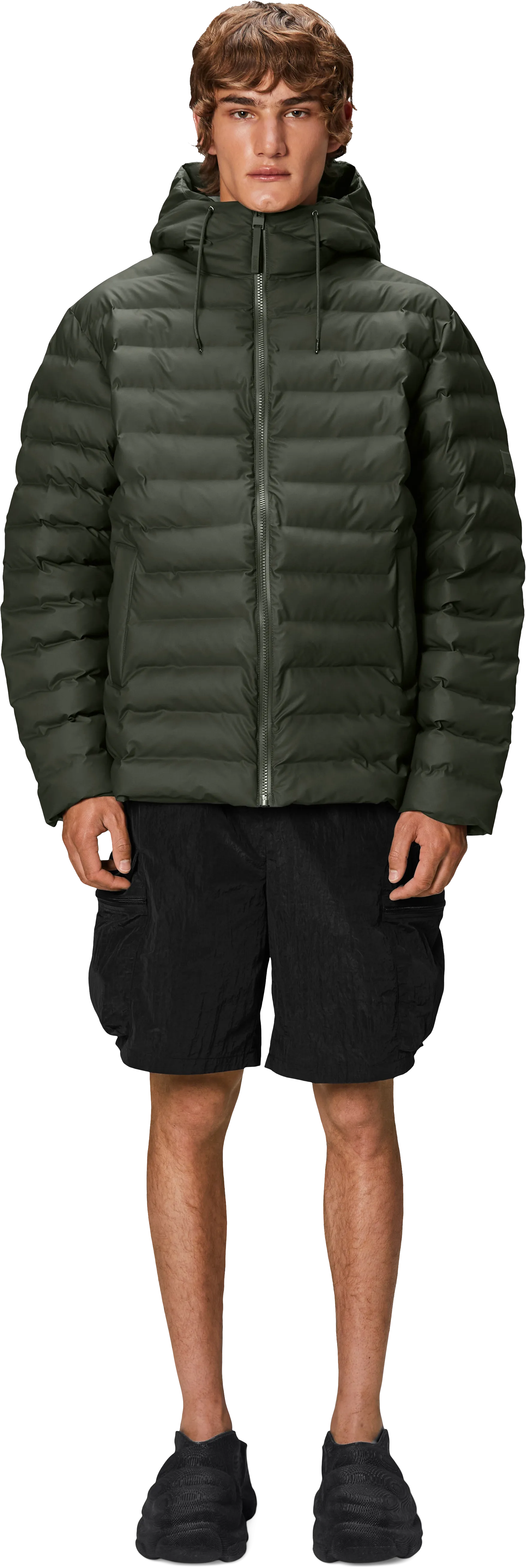 Rains Unisex Lohja Puffer Jacket W3T2 Green | Buy Rains Unisex Lohja Puffer Jacket W3T2 Green here | Outnorth