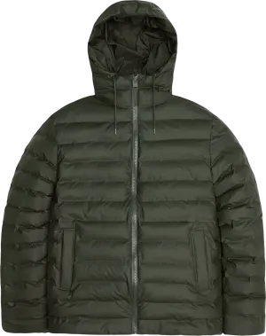 Rains Unisex Lohja Puffer Jacket W3T2 Green | Buy Rains Unisex Lohja Puffer Jacket W3T2 Green here | Outnorth