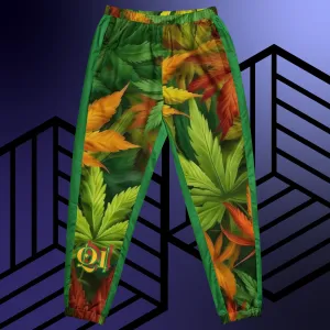 Rasta Flowers Unisex track pants