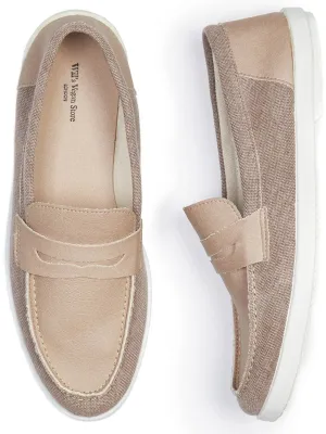 Recycled Espadrille Penny Loafers