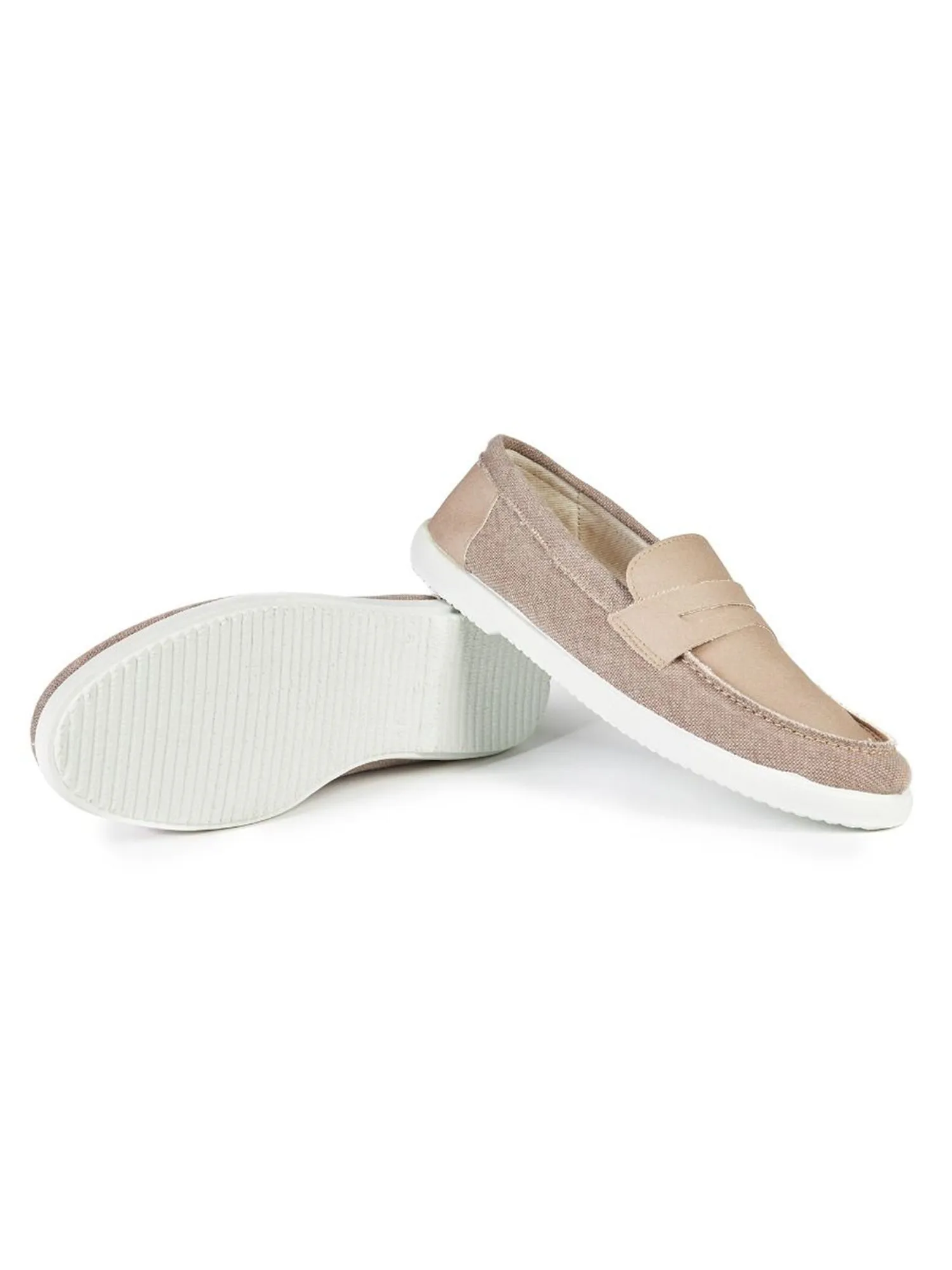 Recycled Espadrille Penny Loafers