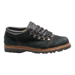 RETRO AMMANN Chukka Boots Black Suede Mens UK 5