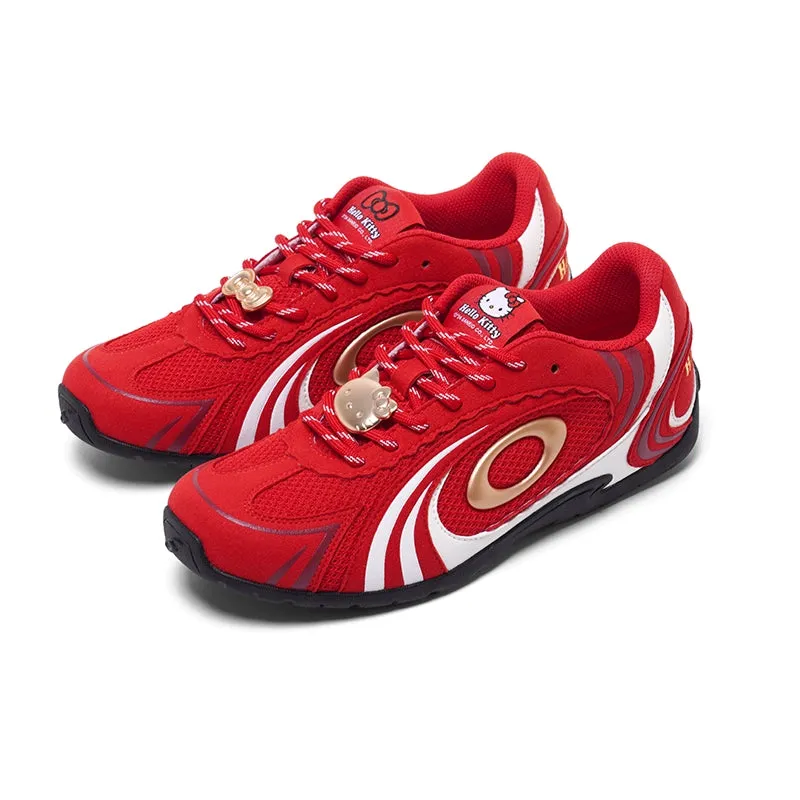 Retro Style Red German Training Sneakers KI633