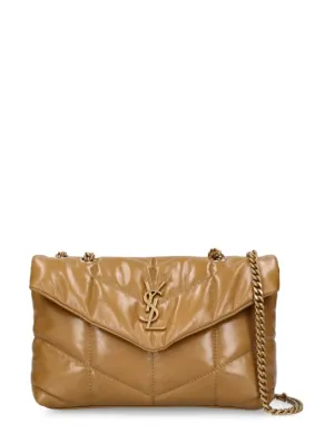 Saint Laurent   Mini Toy Puffer leather shoulder bag 