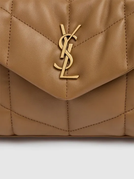 Saint Laurent   Mini Toy Puffer leather shoulder bag 