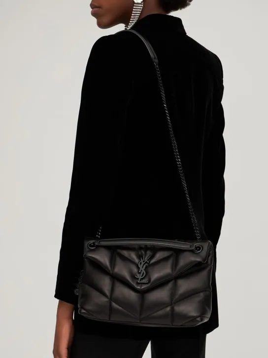 Saint Laurent   Small Puffer leather shoulder bag 