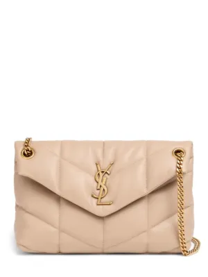 Saint Laurent   Small Puffer leather shoulder bag 