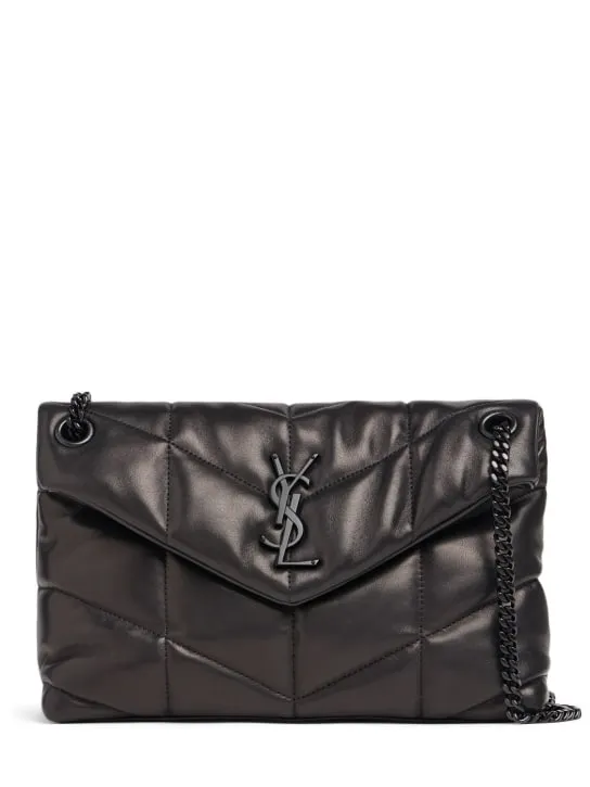 Saint Laurent   Small Puffer leather shoulder bag 