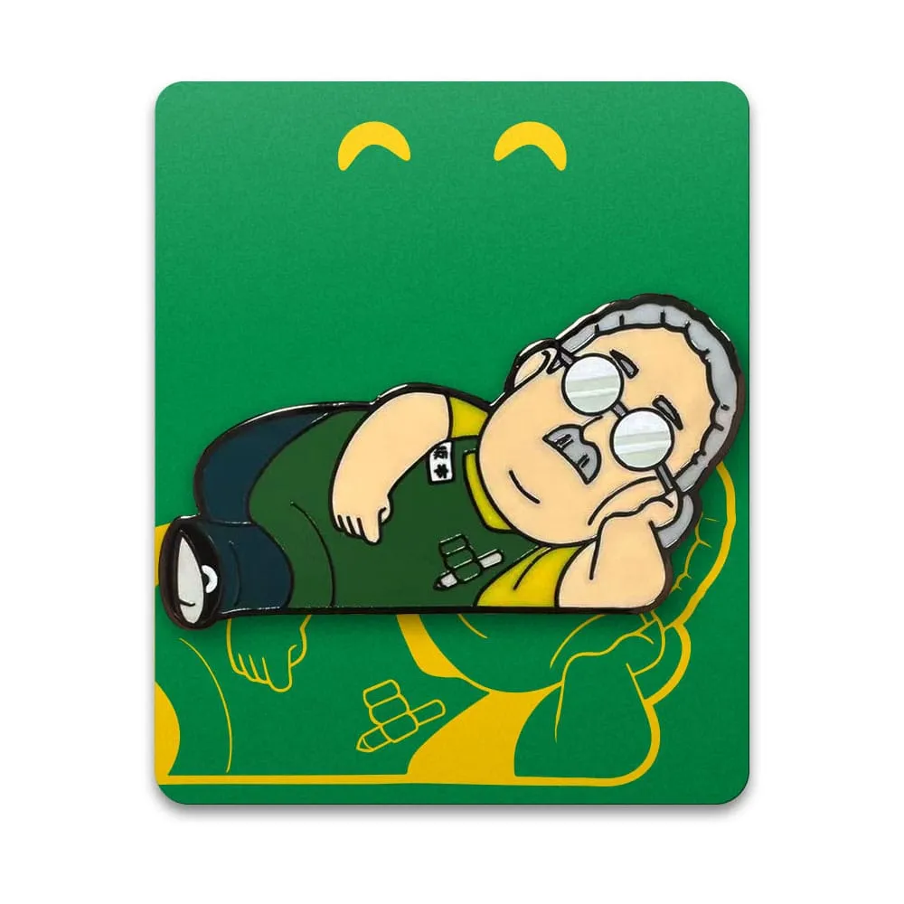 Sakamoto Days Pin Badge Laying Down Sakamoto 5 Cm