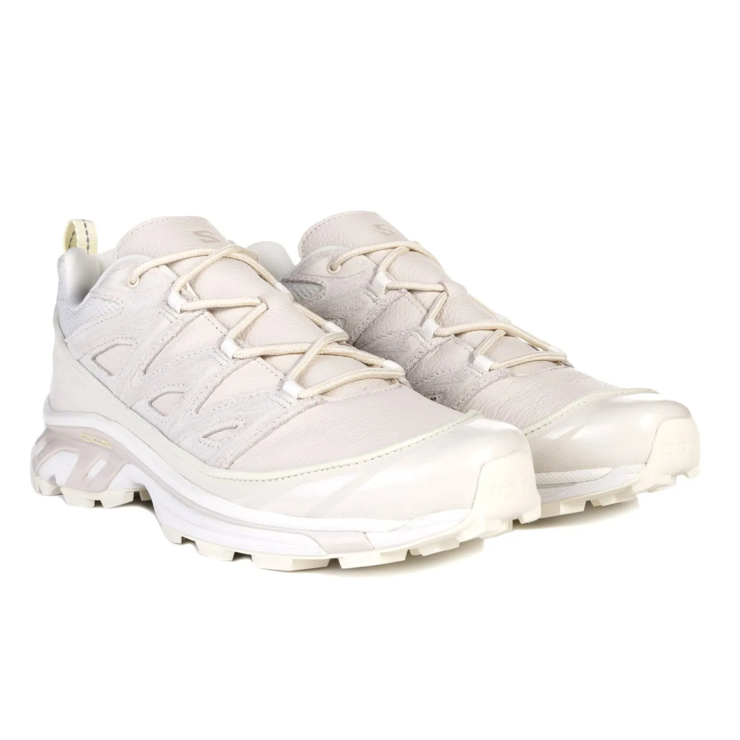 SALOMON XT-6 EXPANSE LEATHER VANILLA ICE / ALMOND MILK / TRANSPARENT YELLOW