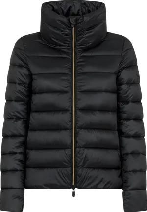 Save the Duck Women&#x27;s Animal Free Puffer Jacket Elsie Black | Buy Save the Duck Women&#x27;s Animal Free Puffer Jacket Elsie Black here | Outnorth